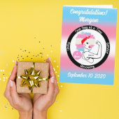 Aangepaste transgender nuchterheidskaart - Trans h Kaart