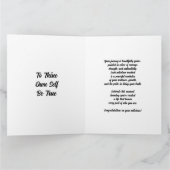 Aangepaste Transgender Nuchterheidskaart - Trans H Kaart (Binnen)