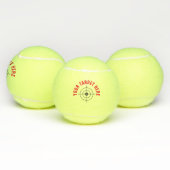 Aangepaste transparante cross-shair-doelpraktijk v tennisballen (Multi)