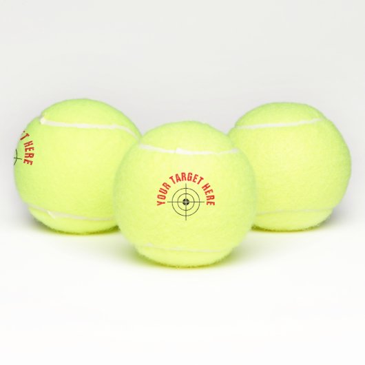 Aangepaste transparante cross-shair-doelpraktijk v tennisballen (Multi)