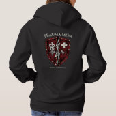 Aangepaste Trauma Verpleegster Moeder Tactisch Hoodie (Achterkant)