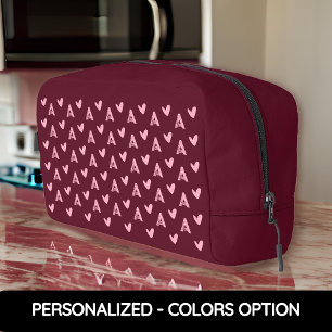 Aangepaste Travel Pouch voor Verjaardag & Afstuder Toilettasje
