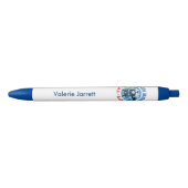 Aangepaste trein zwarte inkt pen (Voorkant)