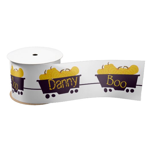 Aangepaste treinen voor Cute Custom Halloween Satijnen Lint (Spoel)