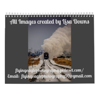 Aangepaste treinkalender kalender