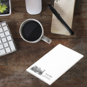 Aangepaste treinmotor post-it® notes