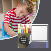 Aangepaste trekker voor werkbalk notitieblok