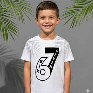 Aangepaste Trend 67 Grafische Tekst Typografie Kin T-shirt