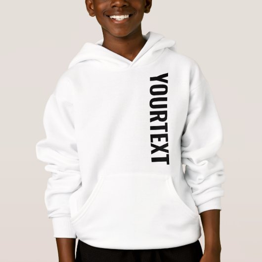 Aangepaste Trendy Big Font Tekst Sjabloon Kinder J (Voorkant)