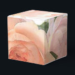 Aangepaste trendy rozen moderne elegante sjabloon bedankdoosjes<br><div class="desc">Aangepaste trendy rozen moderne elegante sjabloon cadeau doos.</div>