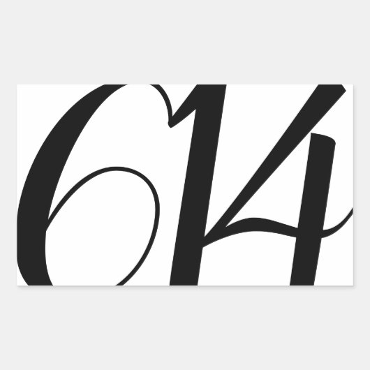 Aangepaste Trendy Trouwdatum Kaars voor Trouwdeel Rechthoekige Sticker (Voorkant)