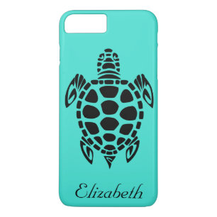 Aangepaste tribale Zee Turquoise Case-Mate iPhone Case