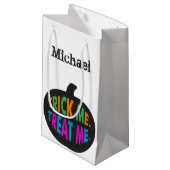 Aangepaste Trick me Behandeling met meerdere kleur Klein Cadeauzakje (Voorkant Gekanteld)