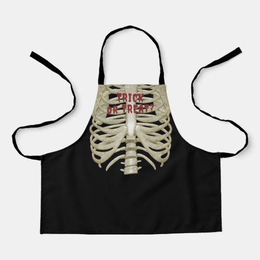 Aangepaste Trick or treat Spooky Kinder Halloween  Schort (Voorkant)