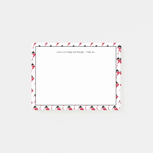 Aangepaste TRINIDAD TOBAGO Post-it® Notes (Voorkant)