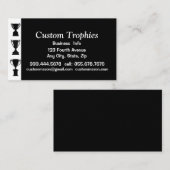 Aangepaste trofeeën visitekaartje (Voorkant / Achterkant)