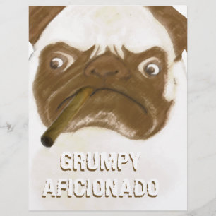 Aangepaste trommel AFICIONADO Puggy Cigar