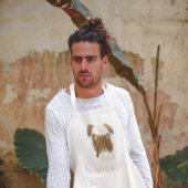 Aangepaste trommel AFICIONADO Puggy Cigar Standaard Schort