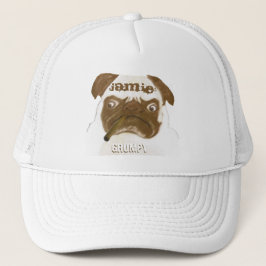 Aangepaste trommel AFICIONADO Puggy Cigar Trucker Pet
