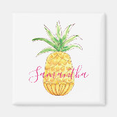 Aangepaste tropische anananas magneet (Voorkant)
