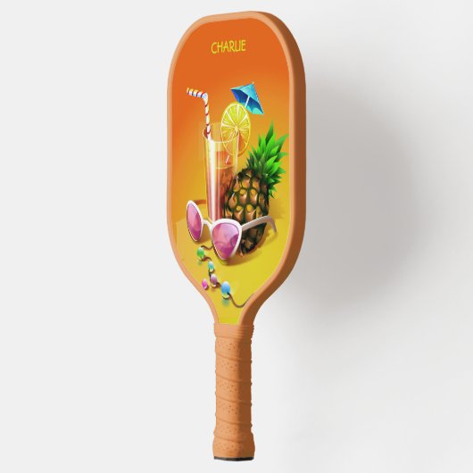 Aangepaste tropische Drink Pickleball Paddle (Links)