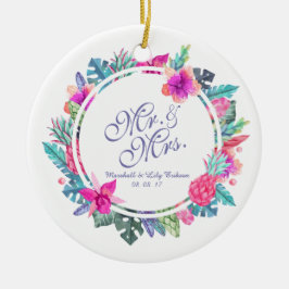 Aangepaste Tropische Floral Wedding | ORNAMENT
