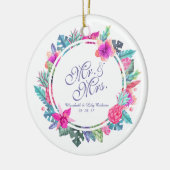 Aangepaste Tropische Floral Wedding | ORNAMENT (Links)
