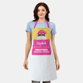 Aangepaste Tropische kerstman Schort (Gedragen)