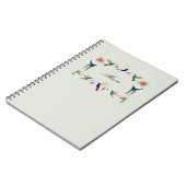 Aangepaste Tropische kolibries Notitieboek (Linkerzijde)