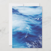 Aangepaste Tropische kuststropdas Bedankkaart (Achterkant)