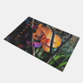Aangepaste Tropische Orchideeën Welkom Mat (Schuin)