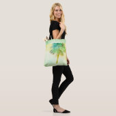 aangepaste tropische palmbomen voor tassen (Op model)