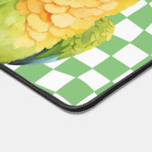 Aangepaste Tropische Papegaai Collage Modern Eenvo Bureaumat (Hoek)