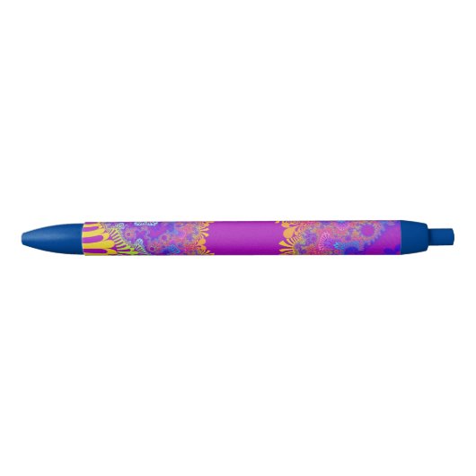 Aangepaste tropische regenboog Sunburst Ink Pen (Voorkant)