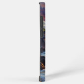 Aangepaste tropische zonsondergang kliffen - leven samsung galaxy hoesje (Rechterkant)