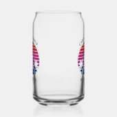 Aangepaste tropische zonsondergang Palm Tree Beach Blikvorm Glas (Rechts)