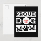Aangepaste Trots Hond Moeder Huisdier Liefhebber Briefkaart (Voorkant / Achterkant)