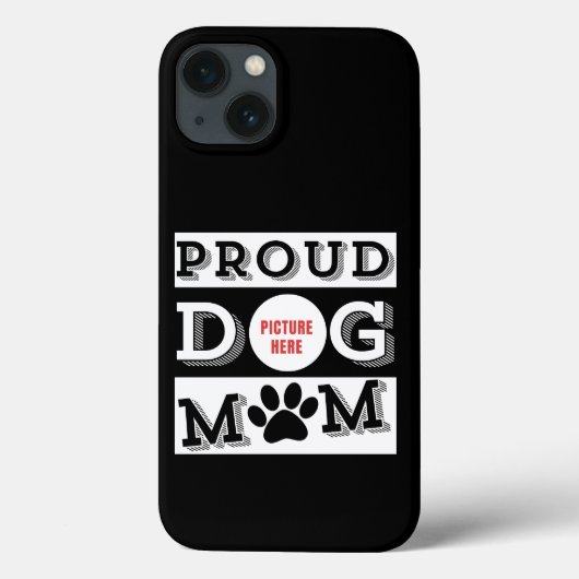 Aangepaste Trots Hond Moeder Huisdier Liefhebber Case-Mate iPhone Case (Achterkant)