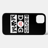 Aangepaste Trots Hond Moeder Huisdier Liefhebber Case-Mate iPhone Case (Achterkant (horizontaal))