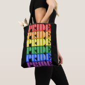 Aangepaste trots tote bag (Dichtbij)
