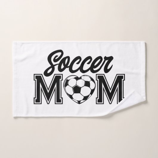 Aangepaste Trots Voetbal Moeder Sport Fan Uitrusti Handdoek (Handdoek)