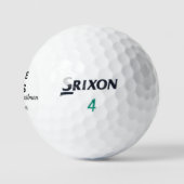 Aangepaste trouw-aanzoek voor getuige golfballen (Logo)