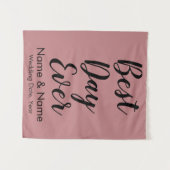 Aangepaste trouw achtergrond voor ceremonie Beste Wandkleed (Voorkant (horizontaal))