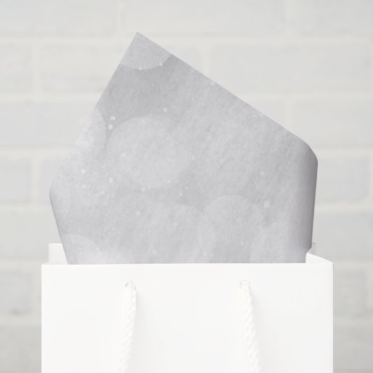 Aangepaste Trouw Bokeh Tissuepapier (Cadeauzakje)