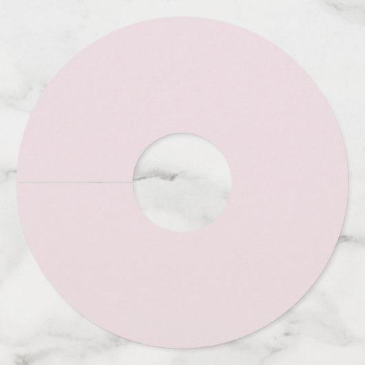 Aangepaste trouwdatum Kleurrijke herfstbladeren Wijnglaslabel (Achterkant)