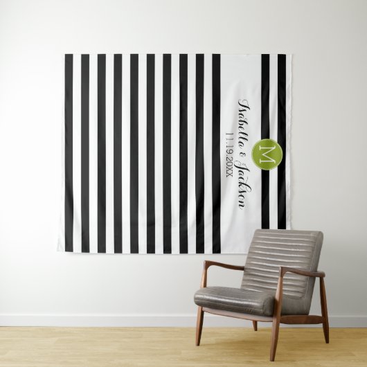 Aangepaste trouwfoto-achtergrond bruid bruidegom m wandkleed (In Situ (horizontaal))