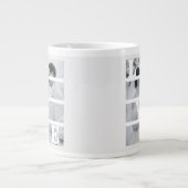 Aangepaste trouwfoto "LIEFDE" Grote Koffiekop (Voorkant)