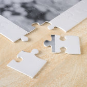 Aangepaste Trouwfoto "LIEFDE" Legpuzzel (Zijkant)
