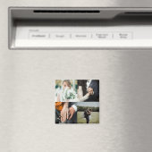Aangepaste trouwfoto  magneet (Insitu (Vaatwasser))