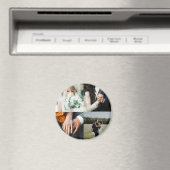 Aangepaste trouwfoto  magneet (Insitu (Vaatwasser))